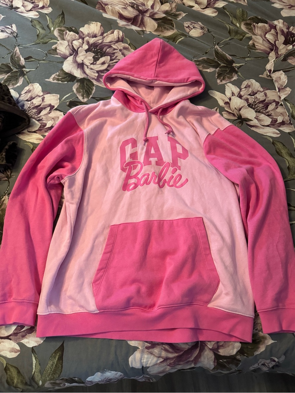 GAP x Barbie pink hoodie Oversize